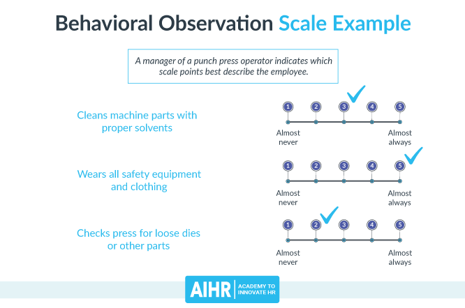 Behavioral Observation Scale Example