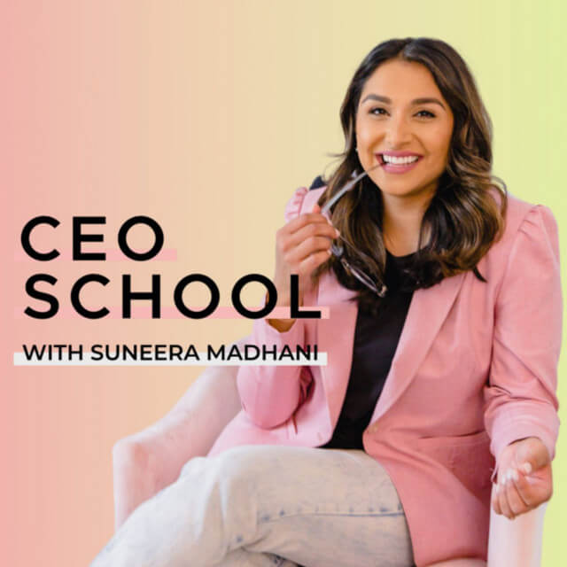 CEO School Podcast cover.