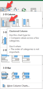 Clustered Column