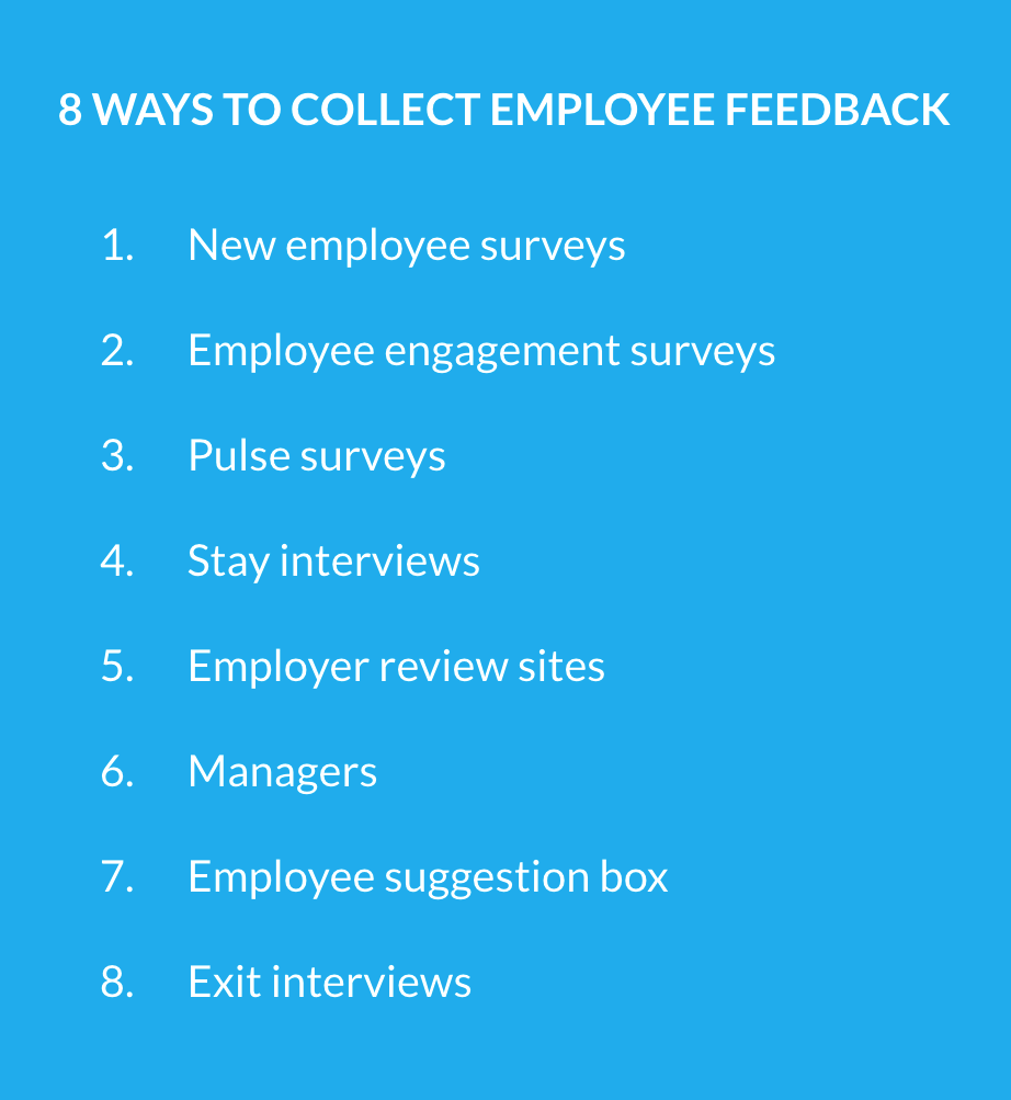 Collecting Employee Feedback