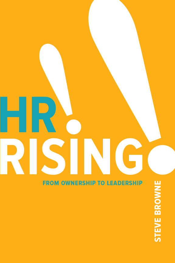 The cover of HR Rising!! (2020) by Steve Browne.