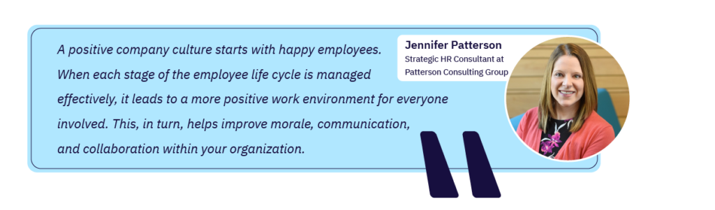 Jennifer Patterson's Quote on Organizational Culture