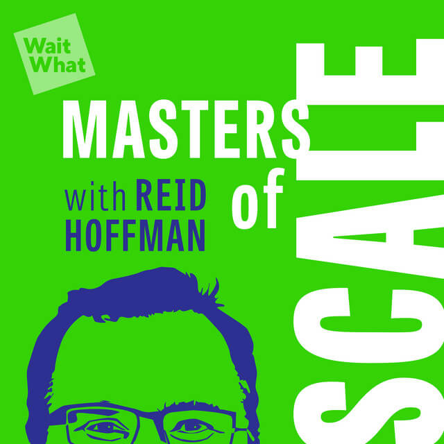 Masters of Scale Podcast cover.