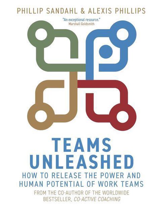 The cover of Teams Unleashed (2019) by Phillip Sandahl and Alexis Phillips.