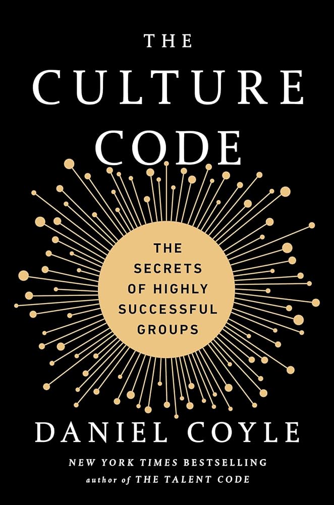 The cover of The Culture Code (2018) by Daniel Coyle.