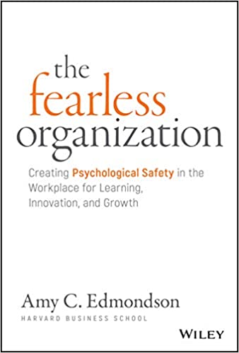 The Fearless Organization Book Cover