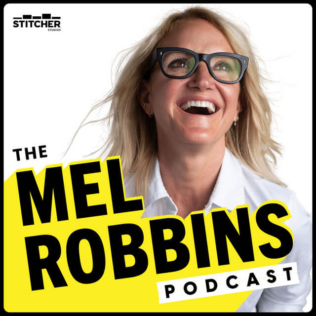 The Mel Robbins podcast cover.