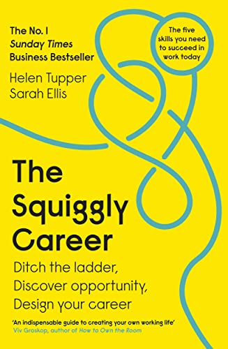 The cover of The Squiggly Career (2020) by Helen Tupper and Sarah Ellis.