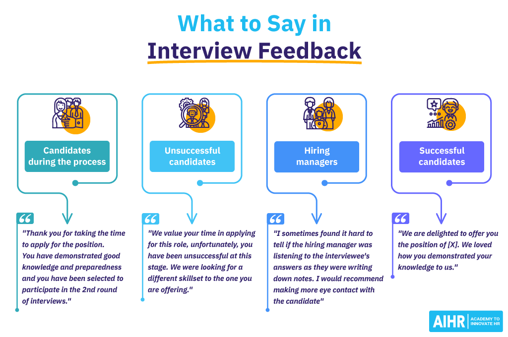 What to Say in Interview Feedback