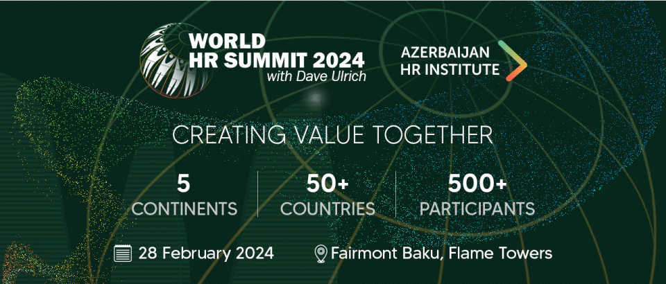 World HR Summit 2024 Banner.