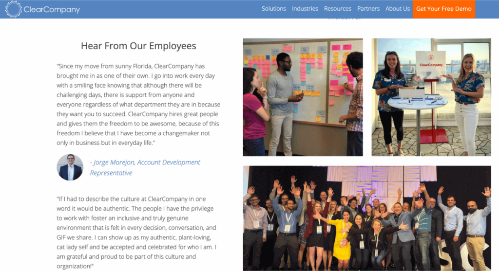 clear-company-rewards-employees-1024x557-1 ClearCompany celebrates employees who demonstrate the company values.