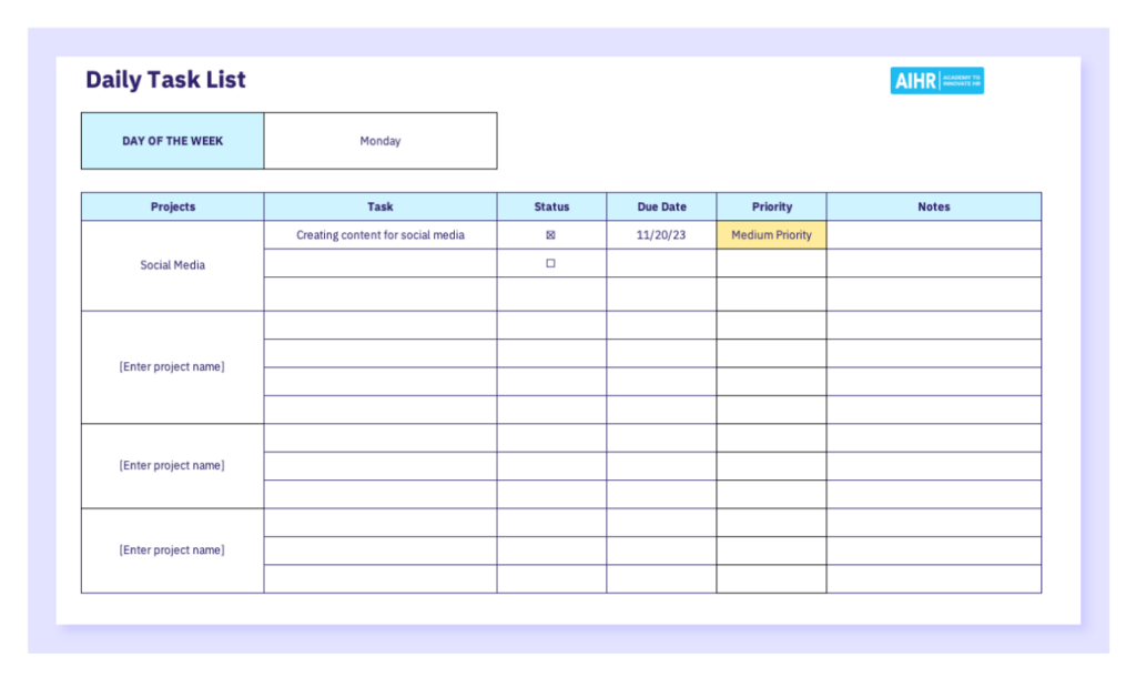 daily-task-list-1024x610-1 A preview of the daily task list template in Excel.